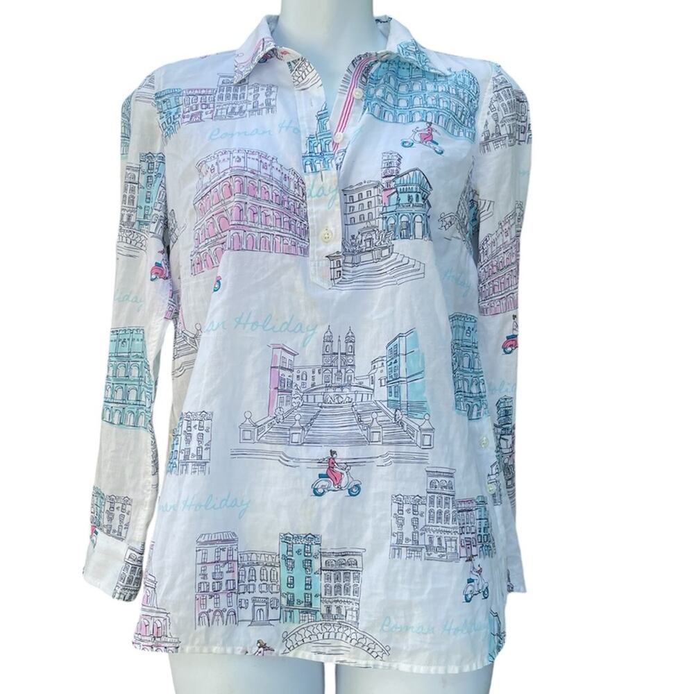 Talbots Side-Button Popover - Scooter Scene - image 1